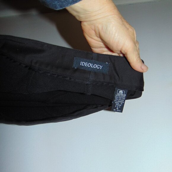 Punk Ideology Black Zippered Cotton Stretch Mini Skirt Grunge Whimsigoth Womens - Picture 8 of 8